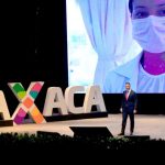 Rinde Alejandro Murat su 6to Informe de Gobierno en imponente recinto cultural recién construido