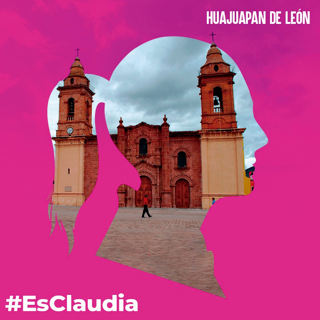 Galería en apoyo a Sheinbaum muestra respaldo de oaxaqueños