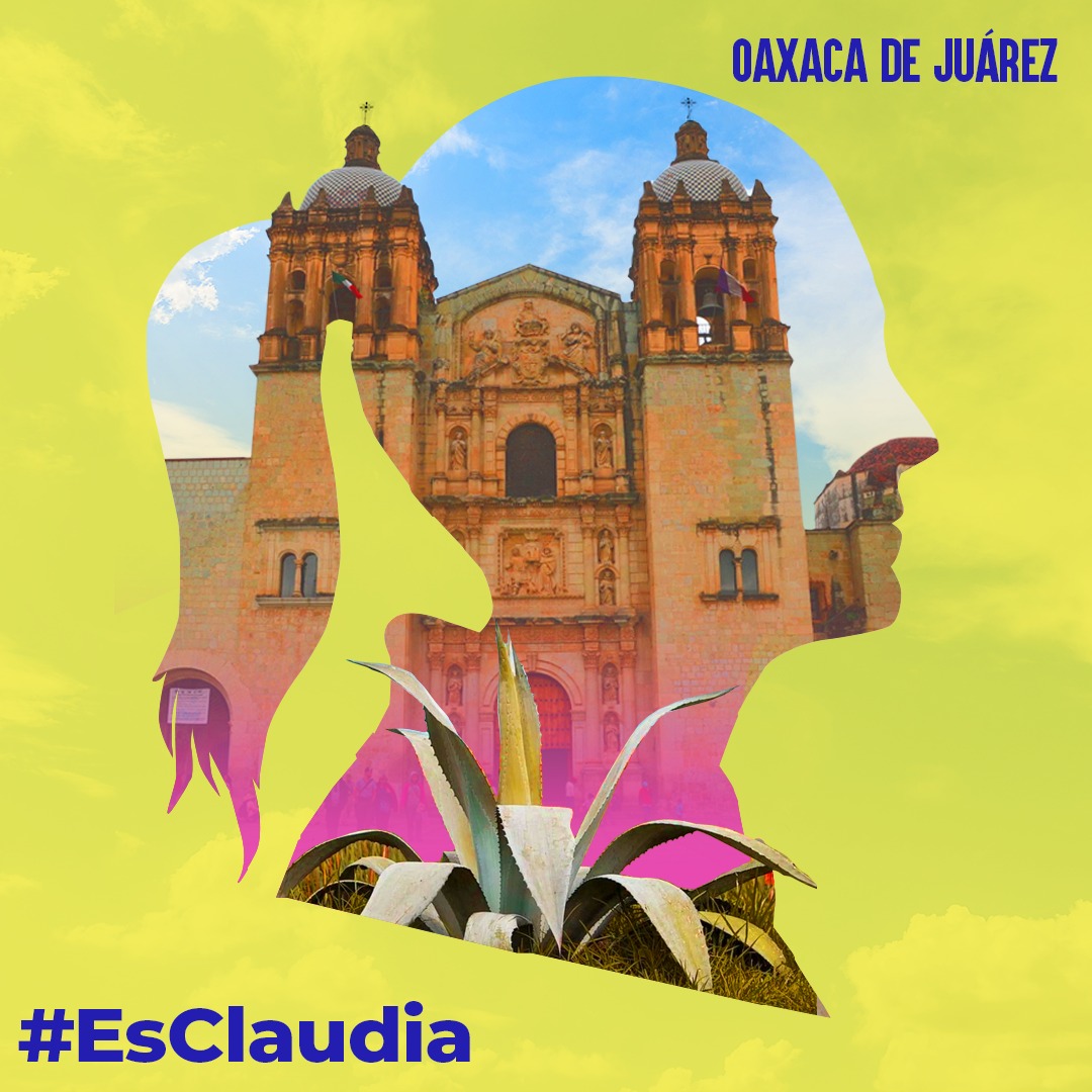 Galería en apoyo a Sheinbaum muestra respaldo de oaxaqueños