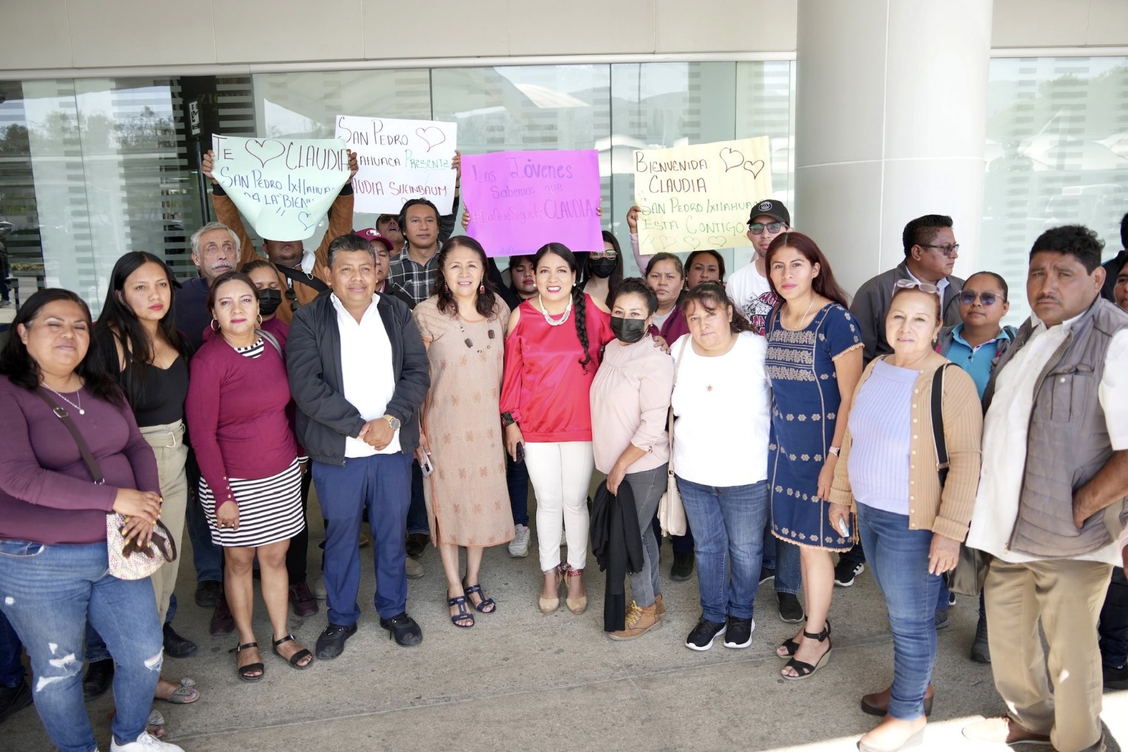 Apoyo de Oaxaca a Claudia