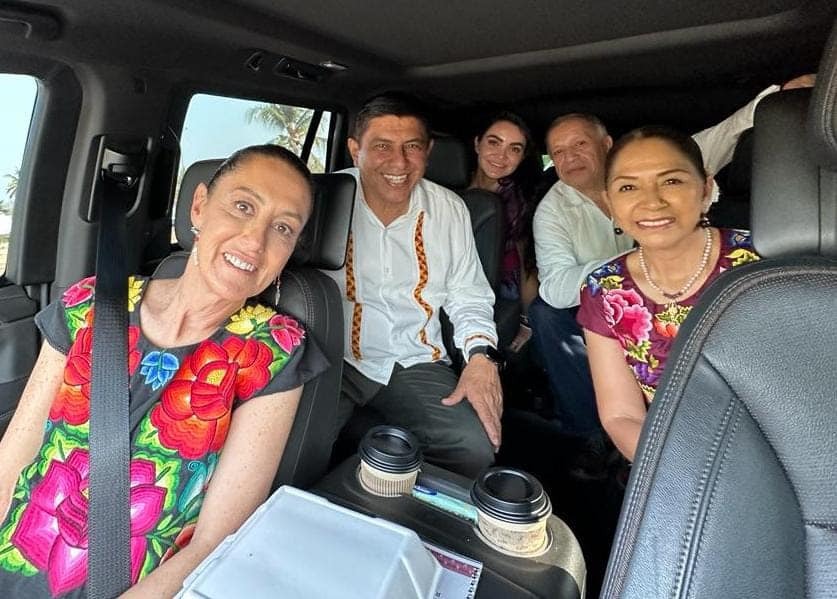 Claudia Sheinbaum en Oaxaca 