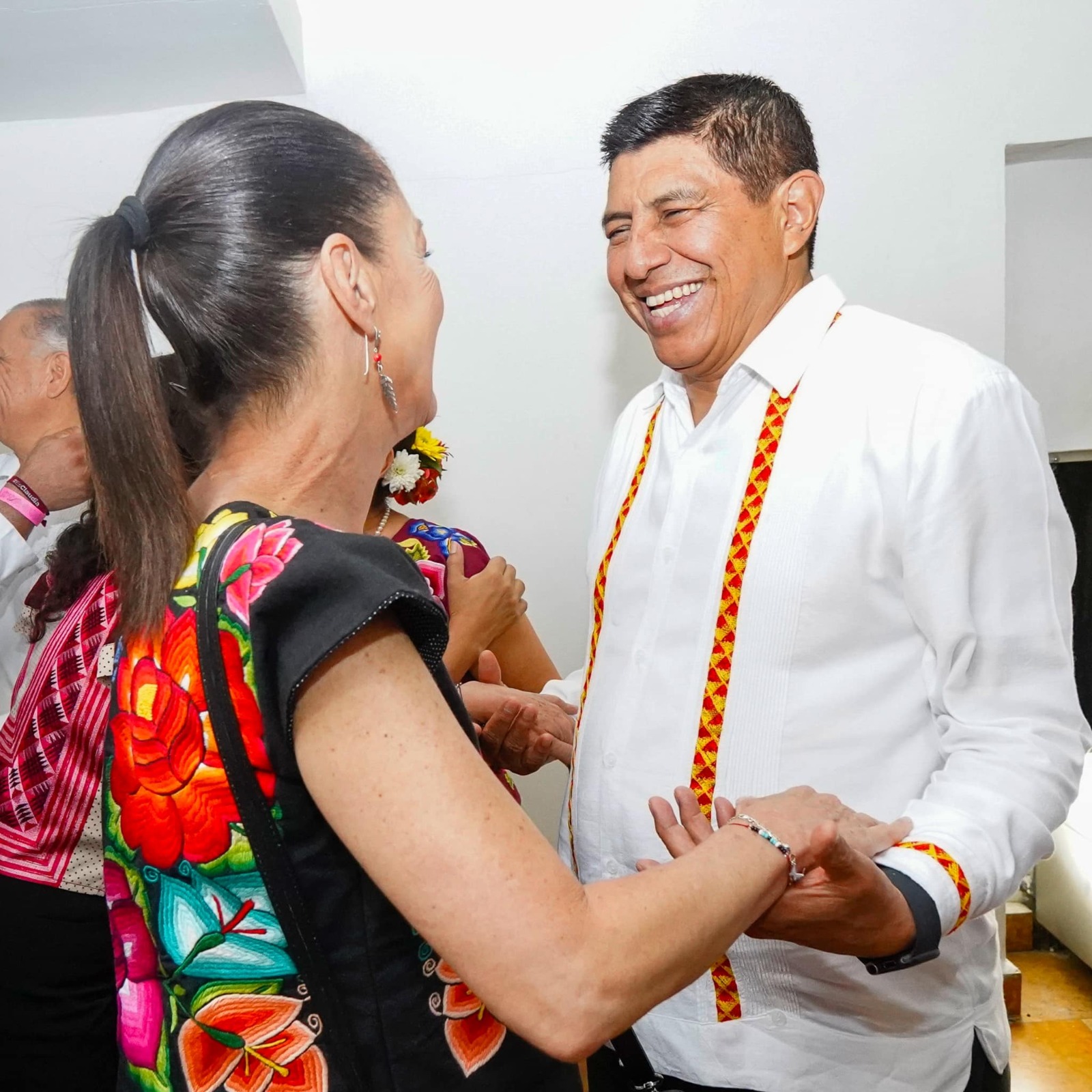 Sheinbaum y Salomón Jara